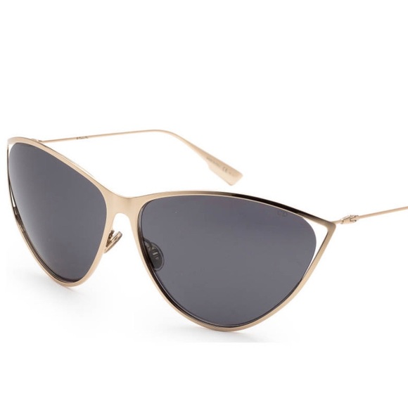Dior Chic Gold Sunglasses - Picture 1 of 4